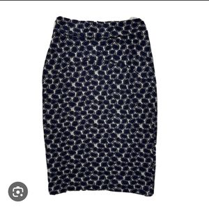 Diane Von Furstenberg Marta Wool Blend Pencil Bodycon‎ Skirt Size 2